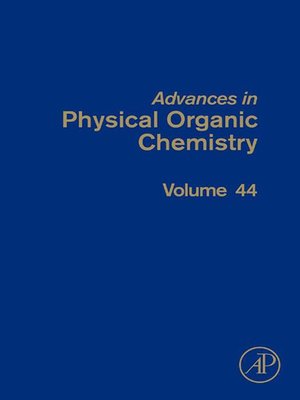 cover image of Advances in Physical Organic Chemistry